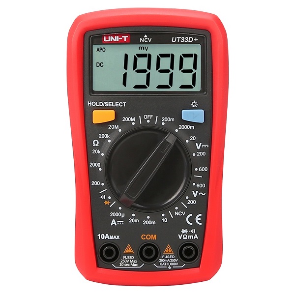 UT33DPlus-1 UNI-T UT33D+ Palm Size Multimeter - Image 1