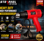 STEARNEL 1500W Heavy Duty Hot Air Gun - Image 2