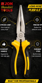 JON Bhandari Long Nose Plier (6.5")  - Image 3