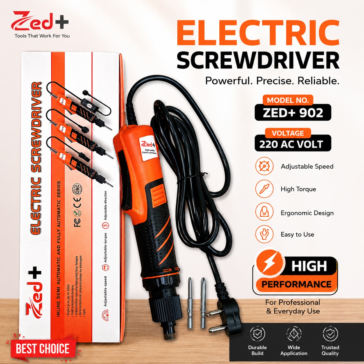 WhatsApp Image 2026-07-04 at 2.06.04 PM Zed+ 902 Electric Screwdriver (220V AC) - Image 1