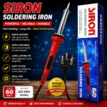 SIRON 60W Soldering Iron (3-Pin Plug)