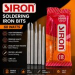 SIRON 60W Soldering Iron Bits 