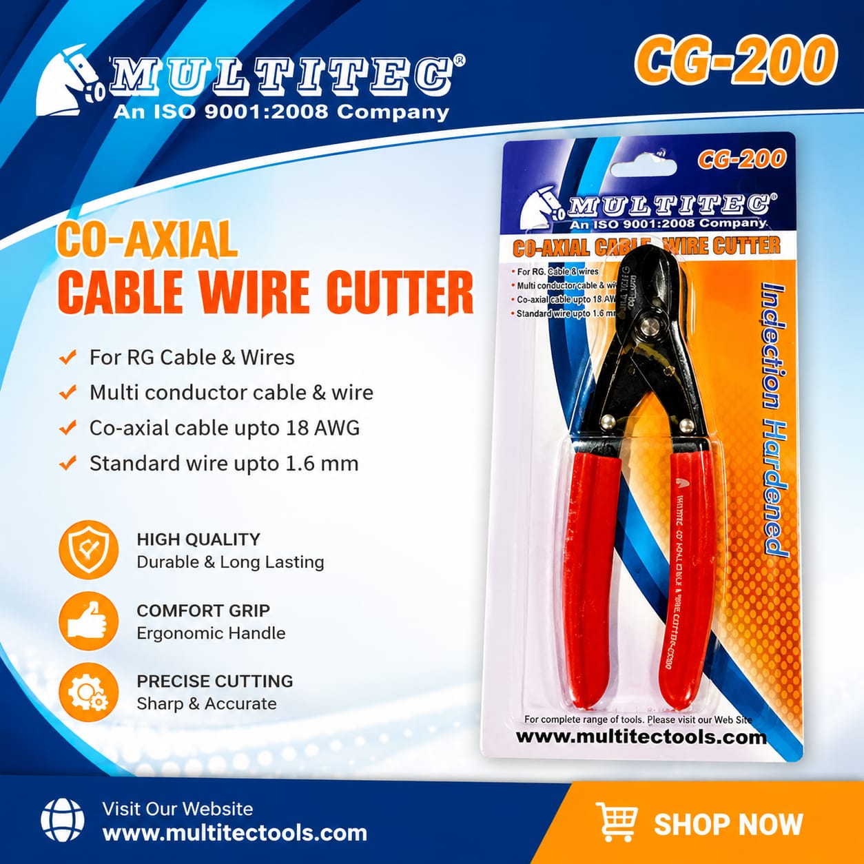WhatsApp Image 2026-07-08 at 12.32.15 PM MULTITEC CG-200 Co-Axial Cable & Wire Cutter - Image 1