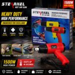 STEARNEL 1500W Heavy Duty Hot Air Gun
