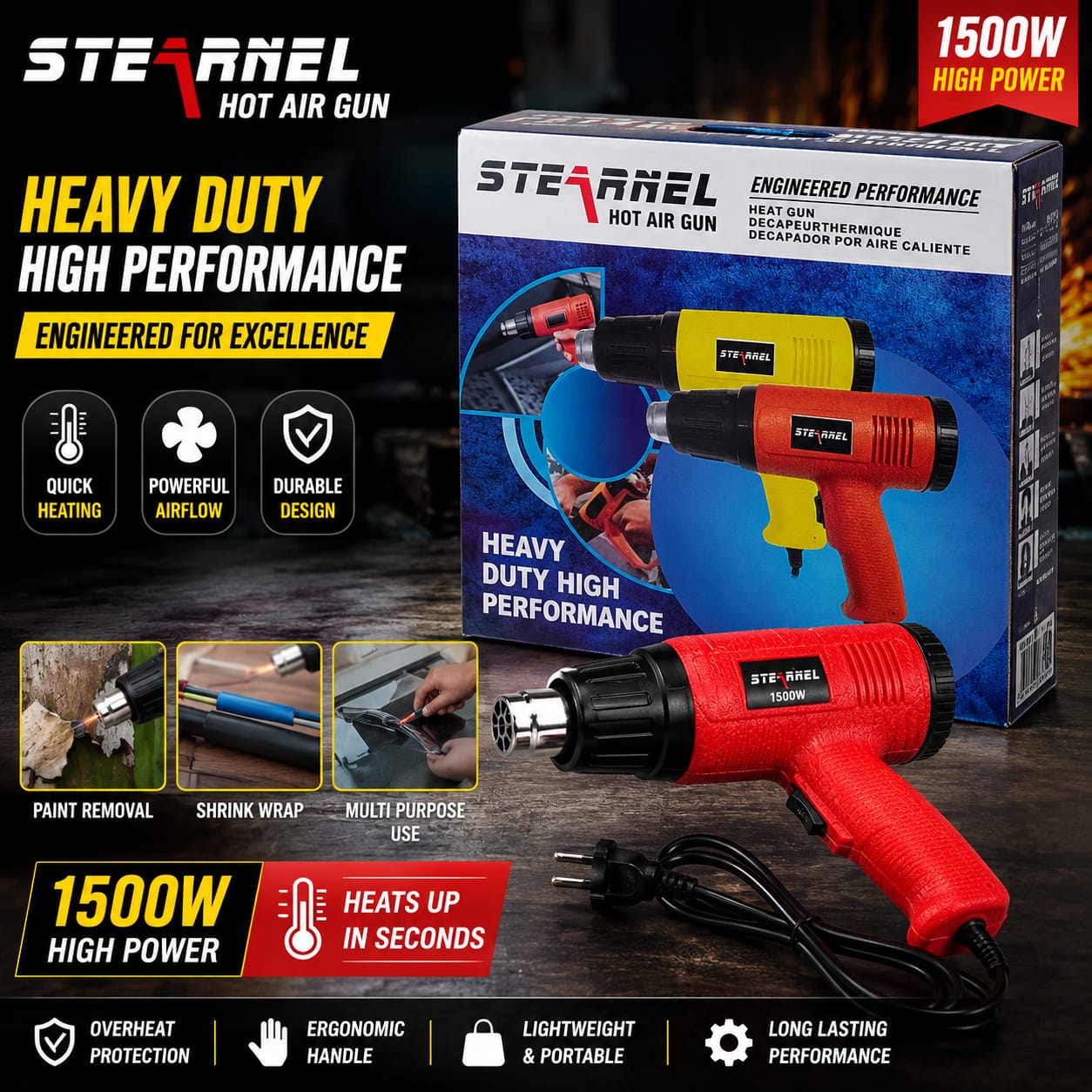 WhatsApp Image 2026-07-10 at 12.48.44 PM STEARNEL 1500W Heavy Duty Hot Air Gun - Image 1