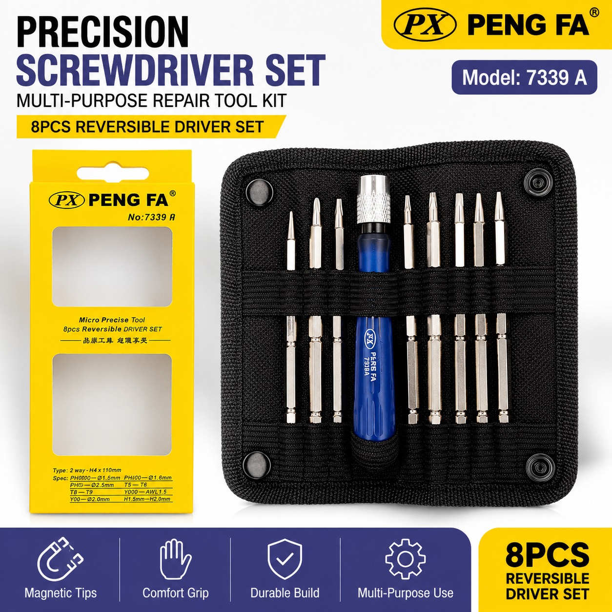 WhatsApp Image 2026-07-11 at 12.00.00 PM Precision Screwdriver Set (Model: 7339A) - Image 1