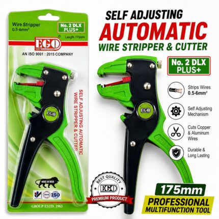 EGO No. 2 DLX PLUS+ Automatic Wire Stripper & Cutter (175mm)