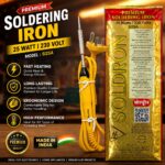  Soldron Premium Soldering Iron 25W (Model: SI25A)