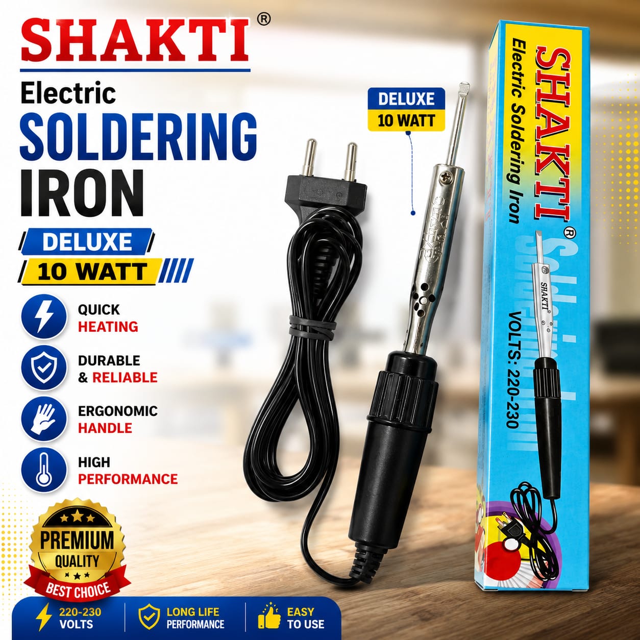 WhatsApp Image 2026-07-20 at 1.07.01 PM SHAKTI Deluxe 10W Electric Soldering Iron - Image 1