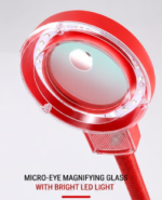 MAXX PAMMA LED Reading Lamp with Magnifying Glass – Micro-Eye Illuminated Magnifier - Image 4